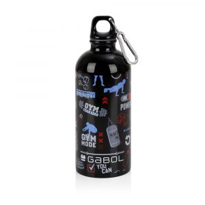 Aluminijumska boca za vodu 7×21 cm  600ml-0,12 kg Training